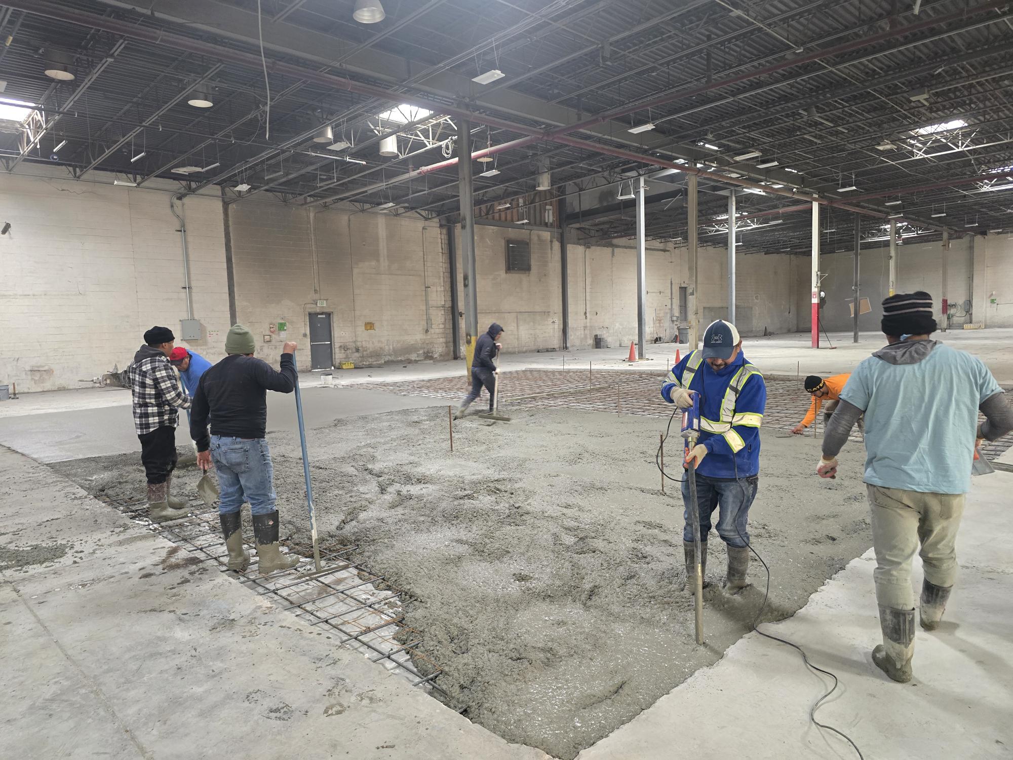 Warehouse Concrete Slab Repair