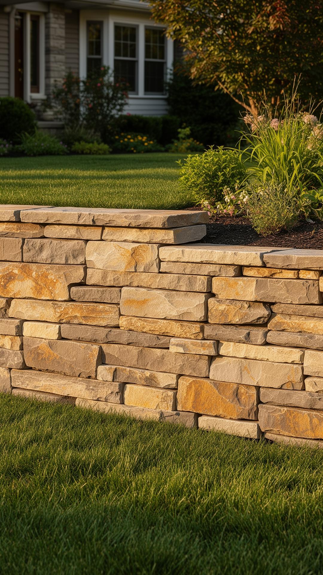 Flat Stone & Retaining Walls