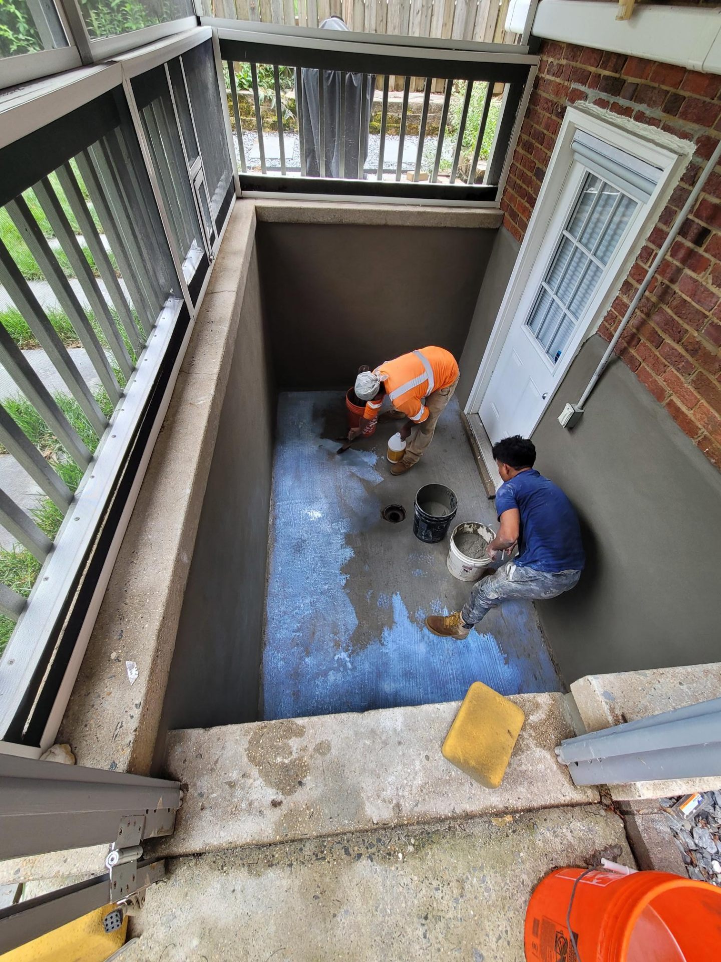 Walk-Out Basement Concrete Repair